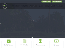 Tablet Screenshot of newsmyrnagolfclub.com